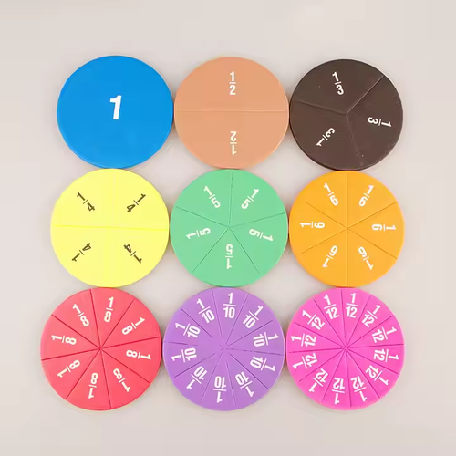 children's fraction puzzle