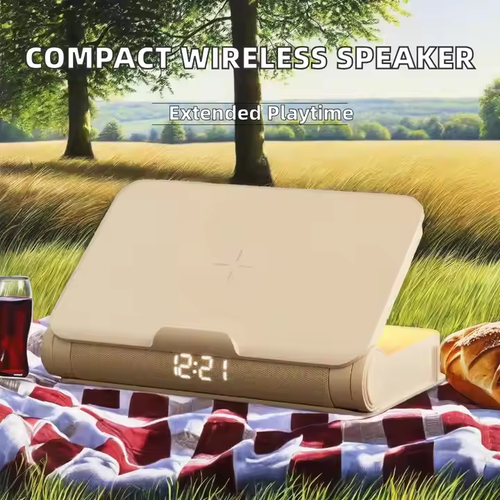 Jiguang Book Light Speaker Bluetooth speaker, bedside lamp, night light, and wireless charger