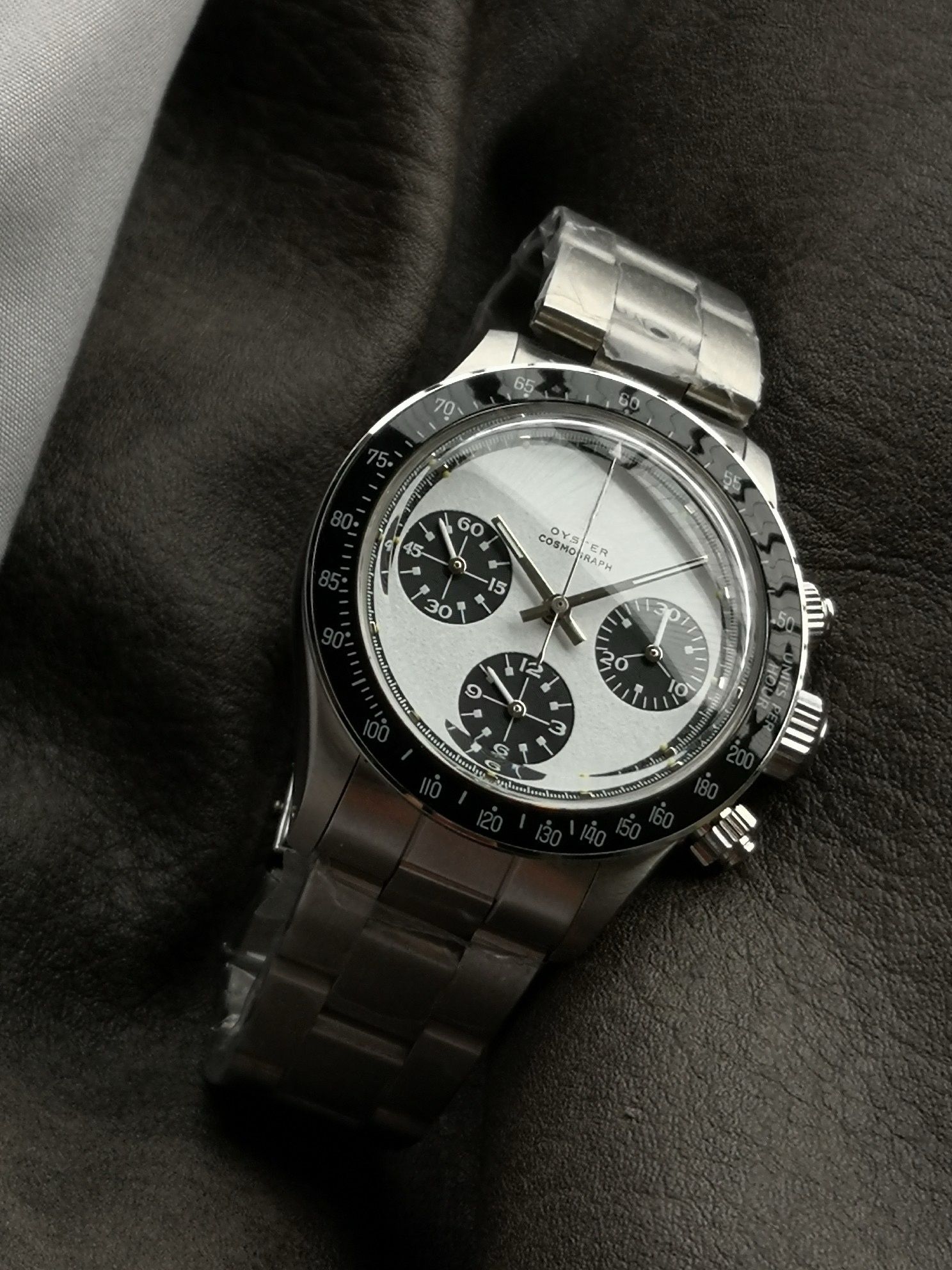 Rolex Vintage Daytona Paul Newman Series Chronograph Manual Winding Mechanical 37.5mm Panda Dial