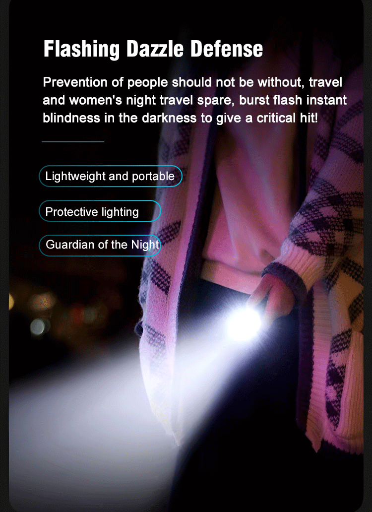 🔥Upgrade Your Adventures! Get the German Three-eyed Monster Mini Flash Super Power Flashlight Now & Shine Brightly in Style 362 sales