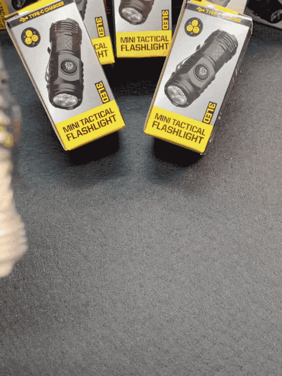 🔥Upgrade Your Adventures! Get the German Three-eyed Monster Mini Flash Super Power Flashlight Now & Shine Brightly in Style 362 sales