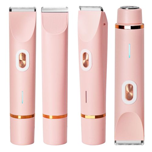 2 in 1 Cordless Lady Facial Razor Painless Electric Razors Waterproof Electric Body Hair Trimmer