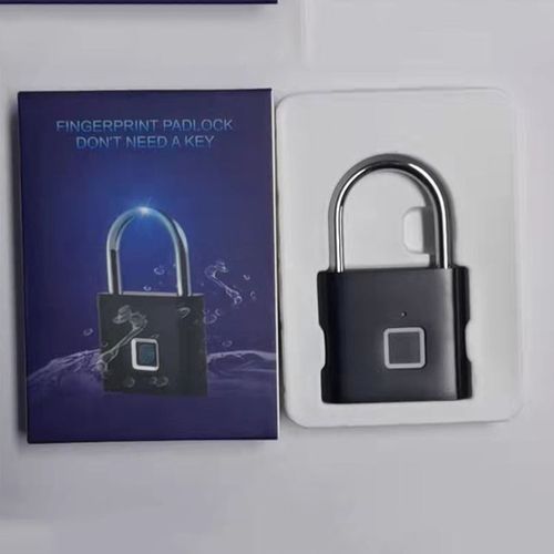 Zinc Alloy Fingerprint Lock Keyless Anti-Theft Smart Lock Intelligent Safety Electronic Candado Padlock