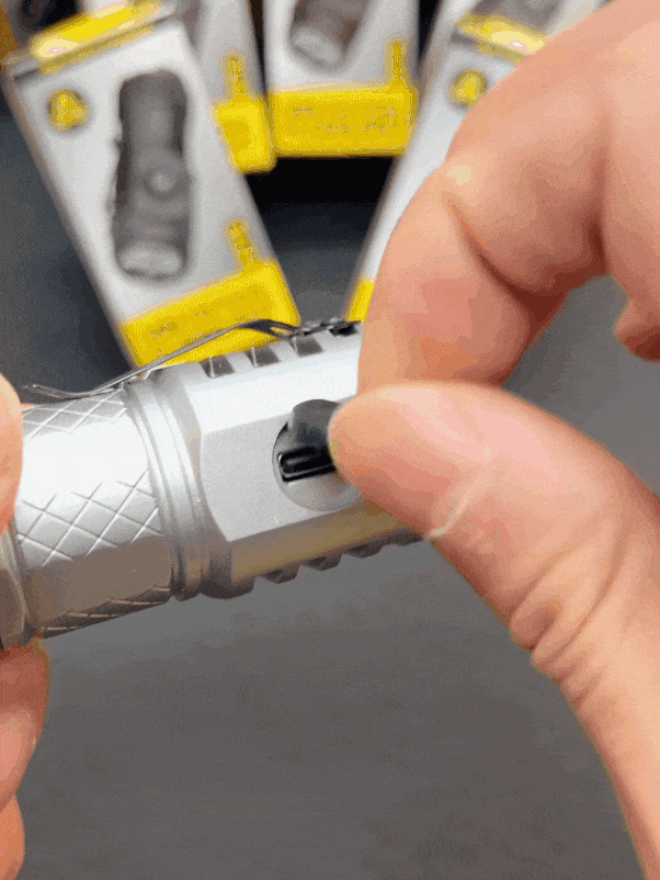 🔥Upgrade Your Adventures! Get the German Three-eyed Monster Mini Flash Super Power Flashlight Now & Shine Brightly in Style 362 sales