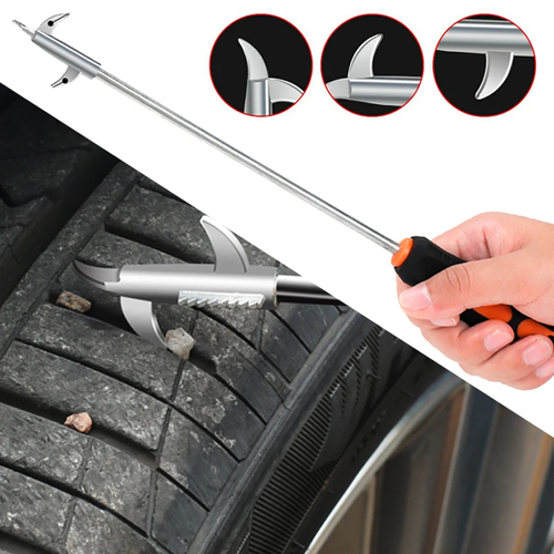 Car Tire Stone Cleaner Stone Cleaning Tool Tire Cleaning Hook Tire Cleaning Tool Stone Hook Repair Accessories