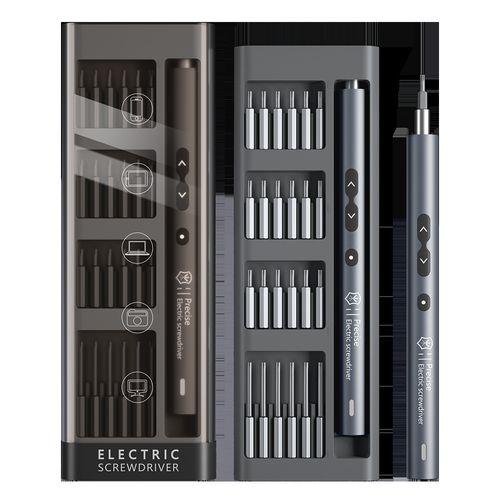 Mini chave de fendas elétrica 3,7 V 51 em 1