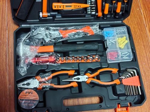 Conjunto de ferramentas domésticas de 45 peças