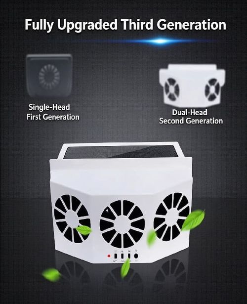 Solar-Powered Car Cooler
