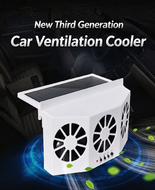Solar-Powered Car Cooler