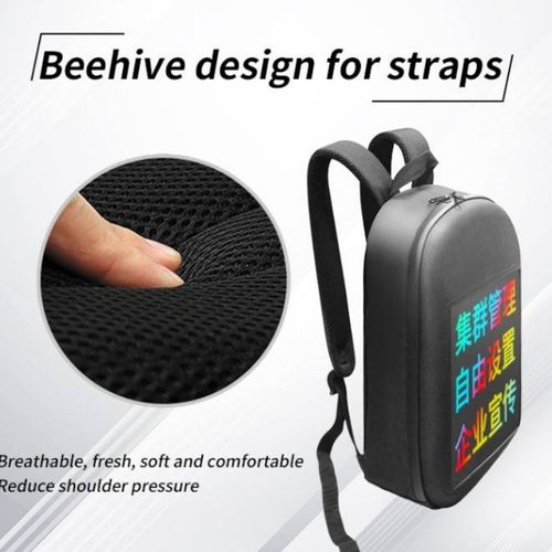 Smart Walking Advertising Display Bag