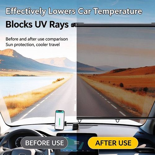 Retractable Car Sun Shade