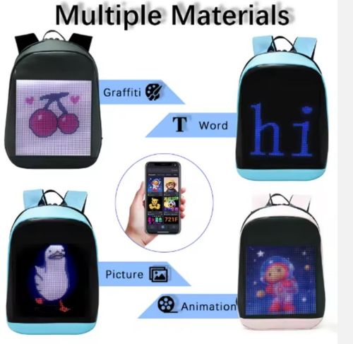 Smart Walking Advertising Display Bag