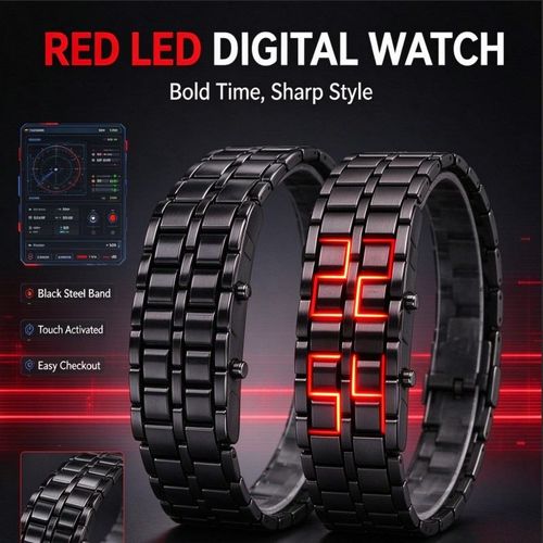 LED watch strap