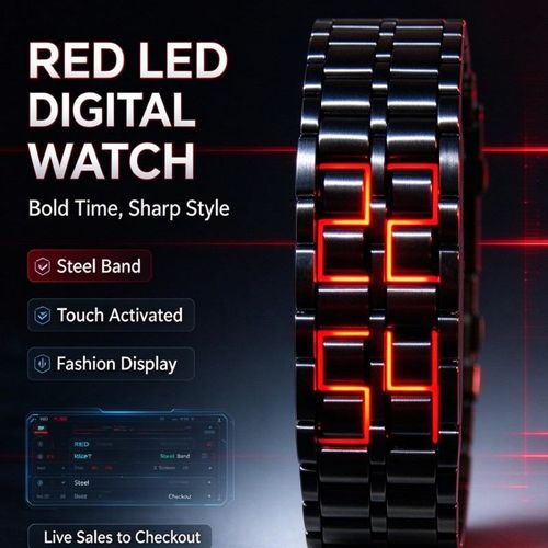 LED watch strap