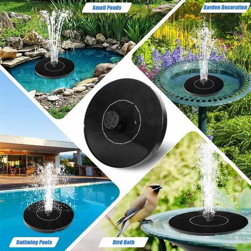 Solar Bird Bath Fountain