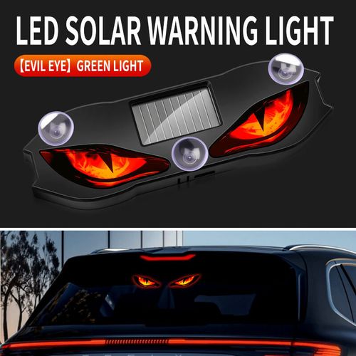 Solar Demon Eye Car Light