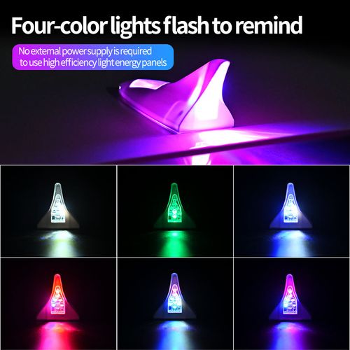 Solar Shark Fin Warning Light
