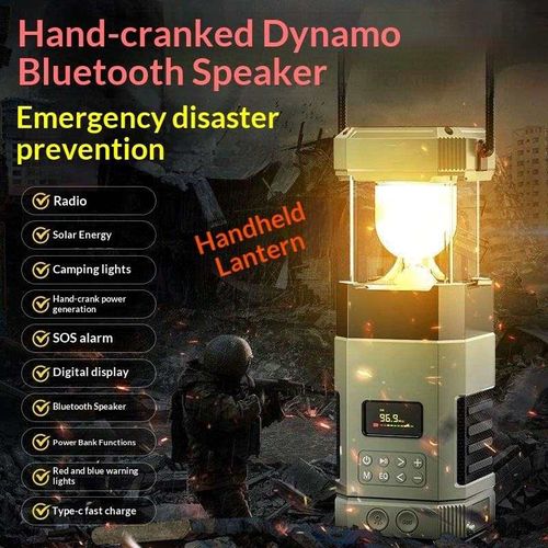 Solar Hand Crank Emergency