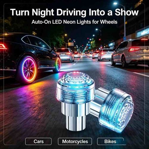 Wheel hub lights