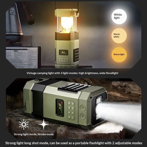Solar Hand Crank Emergency