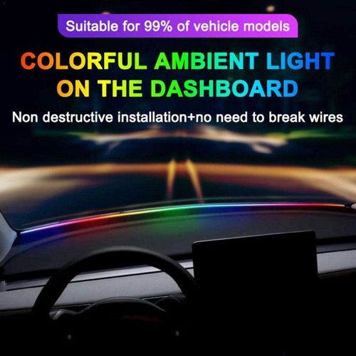 Rainbow LED Car Ambient Lamp