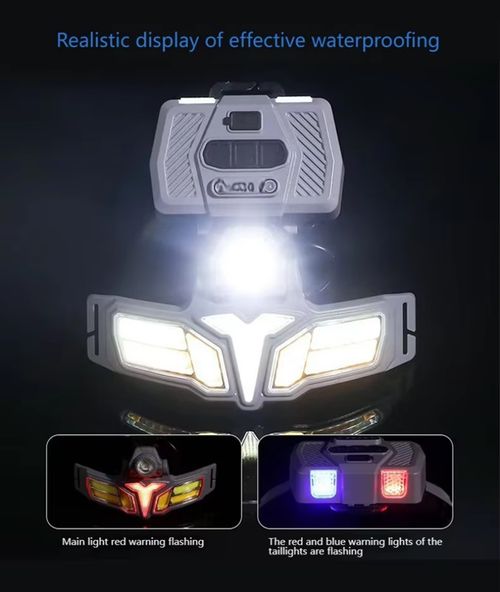 Solar Emergency LED Headlamp
