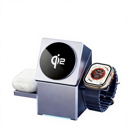 3-in-1 Rotate Wireless Charger
