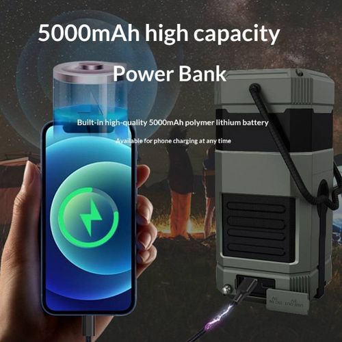 Solar Hand Crank Emergency