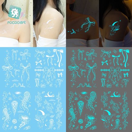 Glow in the Dark Fake Tattoo