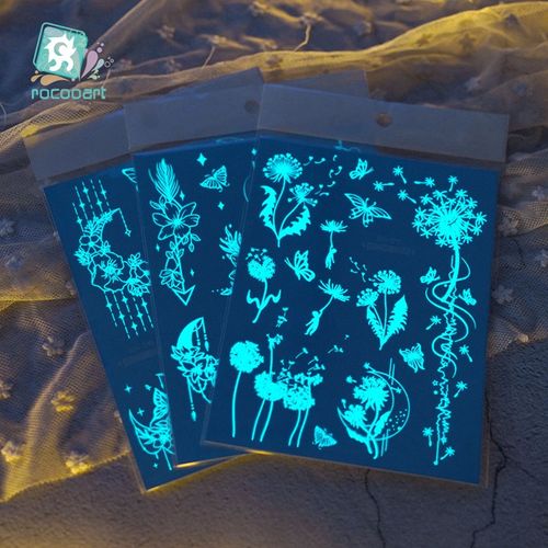 Glow in the Dark Fake Tattoo