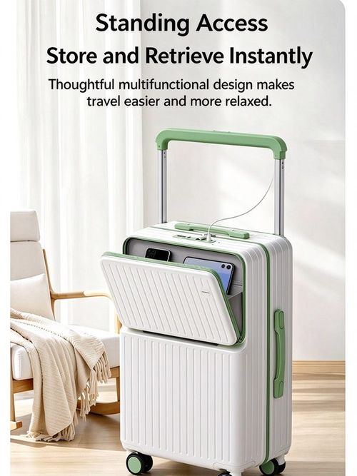Front Open Trolley Bag