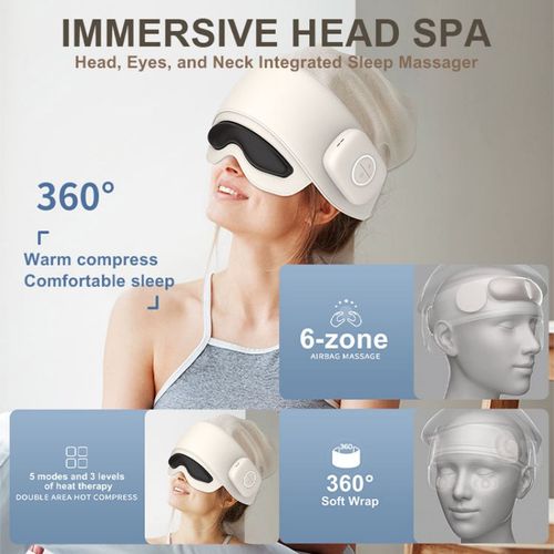 4-Mode Heat Head Massager