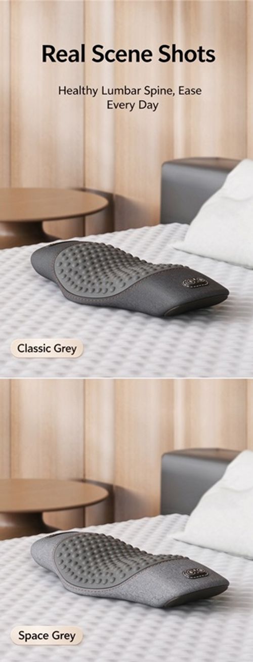 Massage Heating Lumbar Pillow