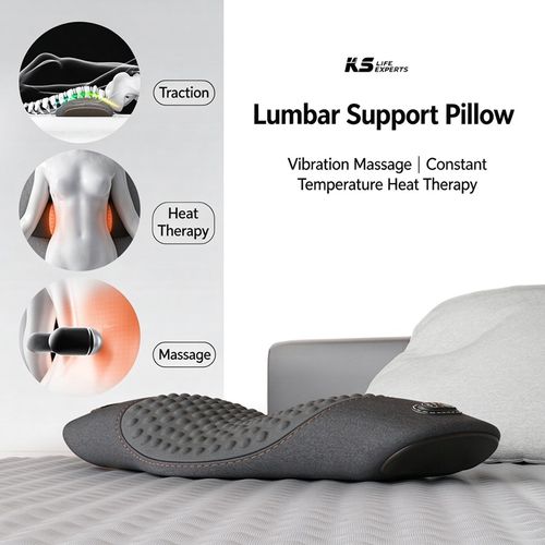 Massage Heating Lumbar Pillow