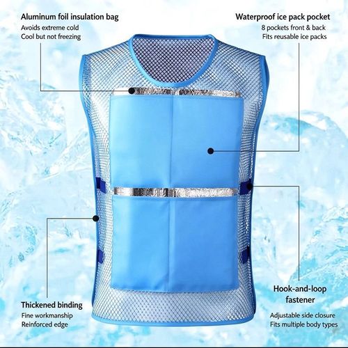 Ice Cooling Safety Vest