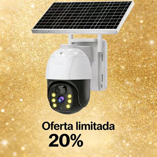 Câmera de Segurança Solar 4G  Monitoramento Remoto Sem EnergiaInternet, HD 360°, Resistente à Água (Para ExteriorCampo)