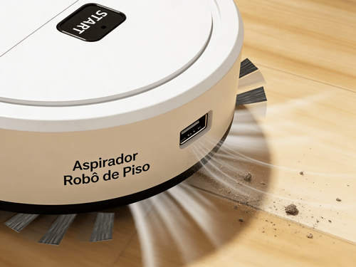 Aspirador Inteligente Automático para Casa Limpeza USB Carregável Presente Entrega Gratuita em Luanda e Pagamento na Entrega Pro Kz36.990