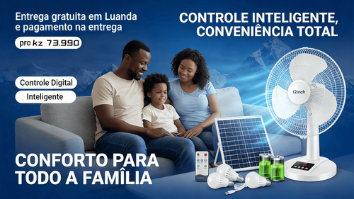 Best Seller 12 Polegadas Conjunto de Ventilador Solar Ventilador Carregável Luz com Longa Duração Grande Força de Ventilação Ventilador de Mesa para Exteriores Resistente à Água Relógio de Homem Cinto