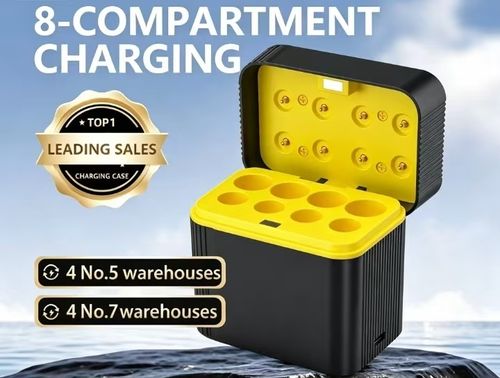 New portable 5V AA and AAA rechargeable lithium batteries - rechargeable battery case