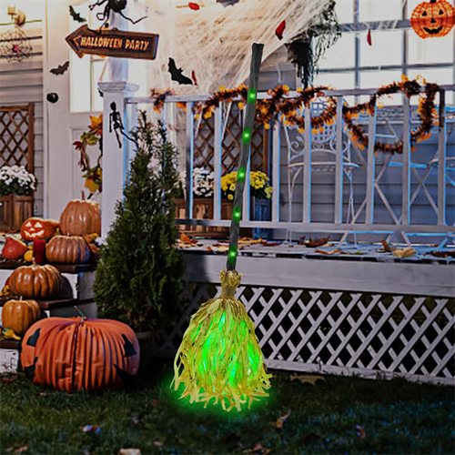 🎃Floating Witch's Broom –Haunted Dancing Moving Broom