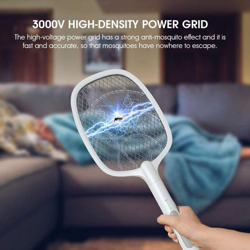 Mosquito Racket 2-In-1 Dual Mode Rechargeable Bat