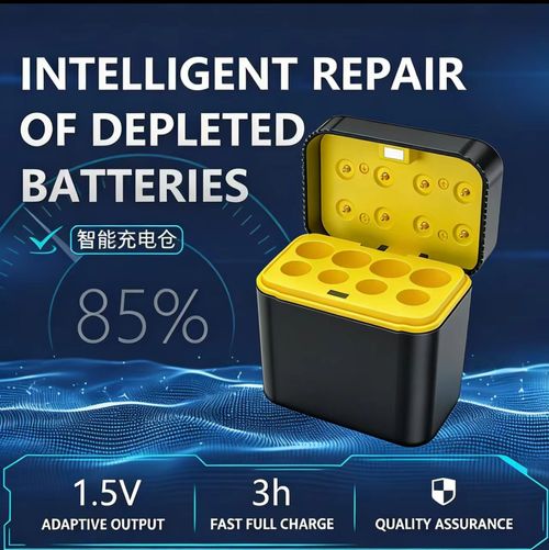 New portable 5V AA and AAA rechargeable lithium batteries - rechargeable battery case