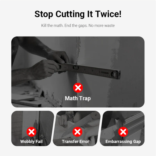 👨‍🔧📐2-in-1 Measuring and Miter Saw Tool