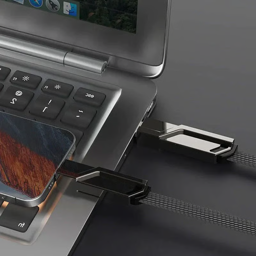 4-in-1 Flat Braided Anti-Tangle Charger Cord Buy one get two free