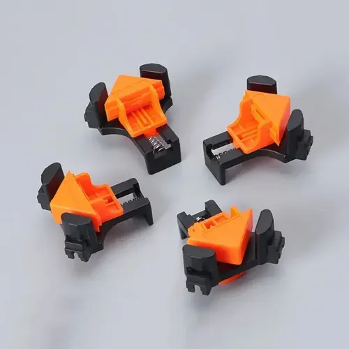 4pcs Woodworking Right Angle Clamps