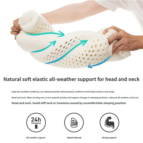 Hot Sale comfort Functional 100 Sleeping Latex Pillow