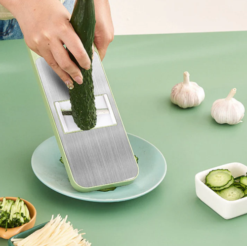 📢 50% OFF NOW! 🔪 Multifunctional Kitchen Chopper with Hand Guard – 5 Blades, Non-Slip Base & Quick Vegetables Chopping 🥕⚠️📦