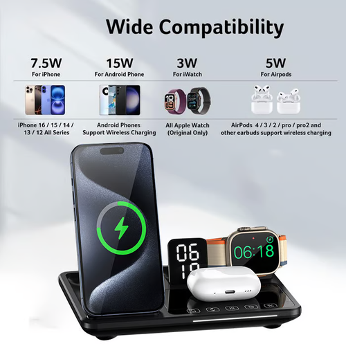 🎁Hot Sale Promotion 49% OFF🔥 7 in 1 Wireless Charging Station