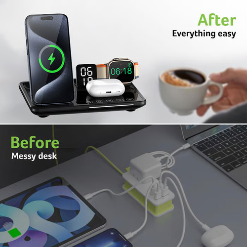 🎁Hot Sale Promotion 49% OFF🔥 7 in 1 Wireless Charging Station