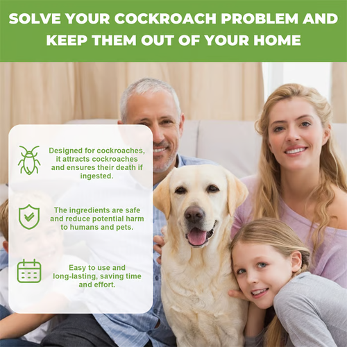 Cockroach Control Bait Killing Gel